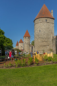 欧洲中世纪古城墙图片