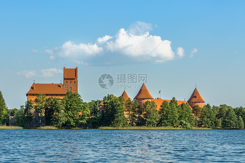 立陶宛著名城堡特拉凯城堡图片