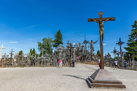 欧洲立陶宛著名旅游景点十字架山图片