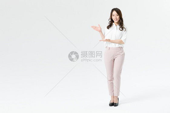 商务女性展示图片