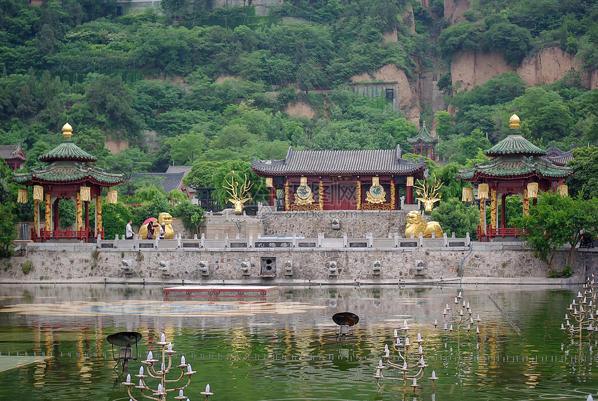 陕西华清池风景图片