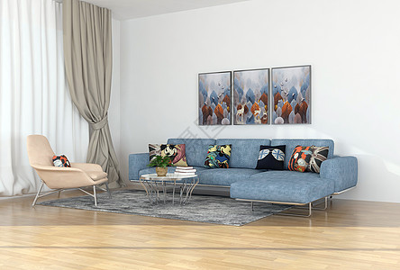 现代简约沙发图片