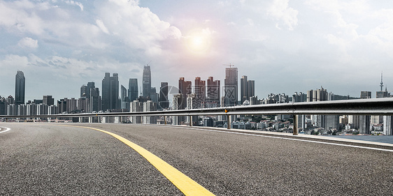 汽车道路背景图片