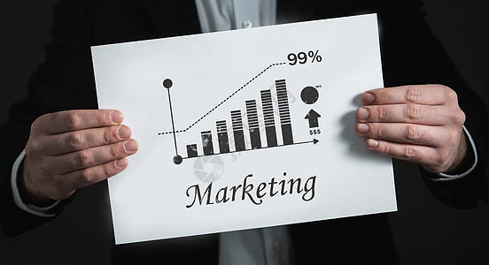市场营销营销增长高清图片