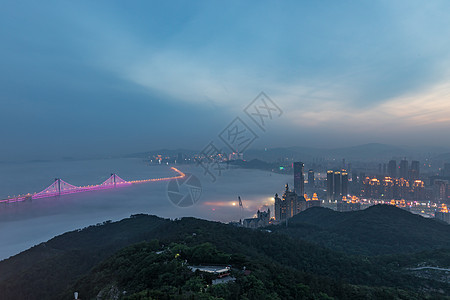 大连平流雾奇观图片