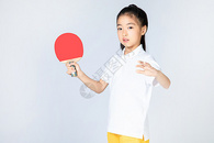 儿童运动乒乓球图片