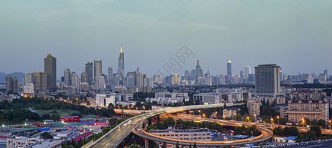 现代城市南京高清图片