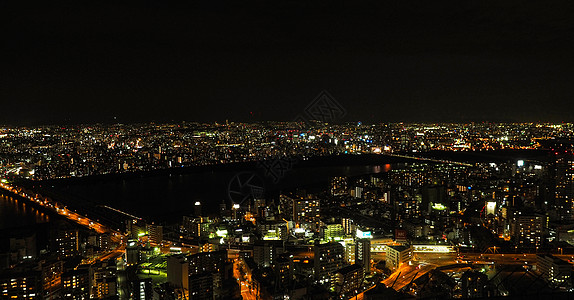 大板夜景全景高清图片