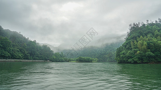 绍兴著名景点绍兴诸暨五泄景区背景