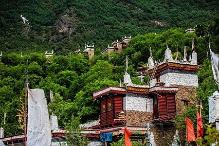 丹巴藏寨甲居藏寨背景