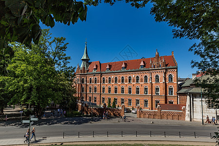 波兰克拉科夫老城建筑风光图片
