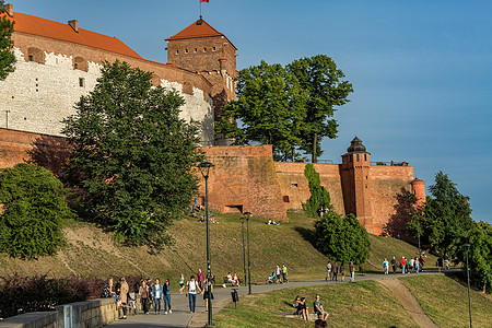 波兰克拉科夫著名旅游景点瓦维尔皇家城堡图片