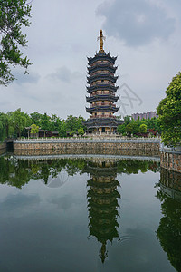 大惠战如皋著名景点定惠禅寺背景