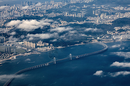 港口建设海滨城市大连背景