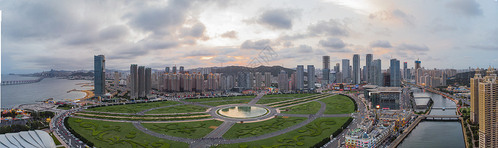 大连星海湾大桥大连星海湾背景