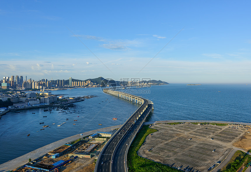 大连星海湾跨海大桥图片