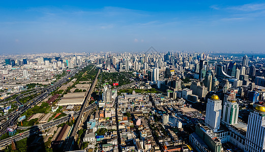 拜约克摩天塔俯瞰曼谷图片