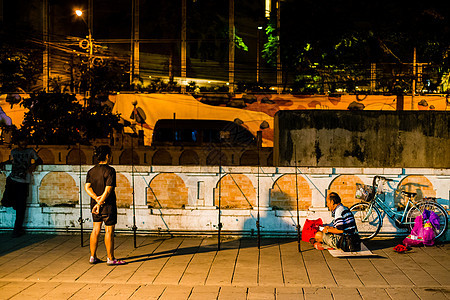 曼谷夜钓图片