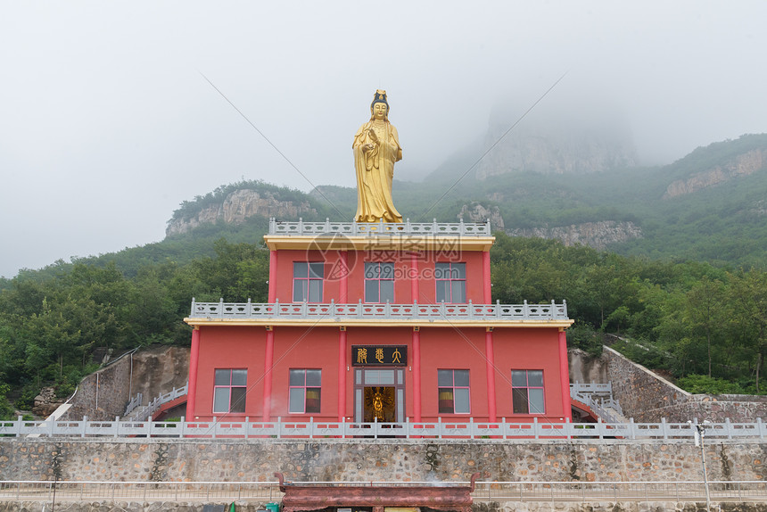 河南云台山万善寺图片