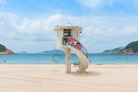 香港石澳村海水浴场图片