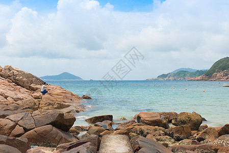 香港石澳村海滨风光图片