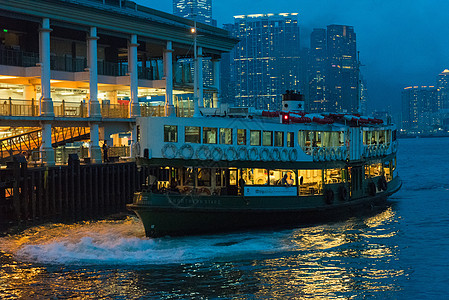 尖沙咀香港天星小轮背景