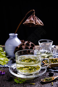 莲子芯茶莲子心莲子茶高清图片