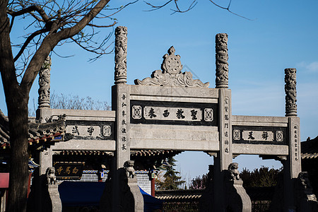 洛阳白马寺石雕高清图片素材