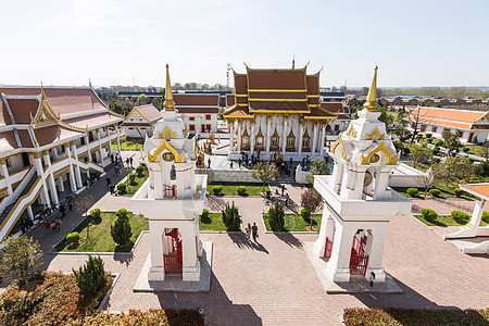 泰国佛殿洛阳白马寺高清图片