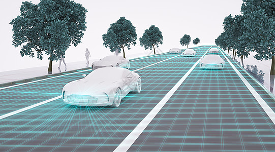 汽车交通科技背景图片