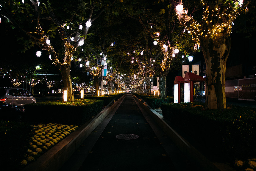 城市夜景图片