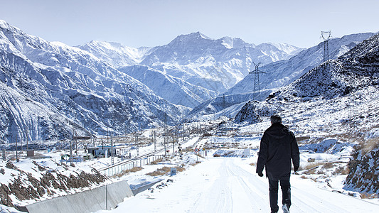 雪山风光图片