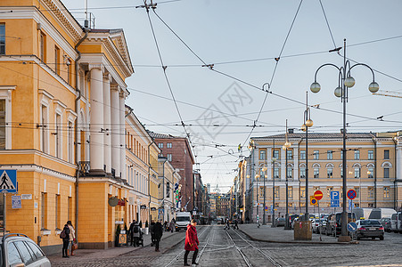芬兰赫尔辛基街景图片