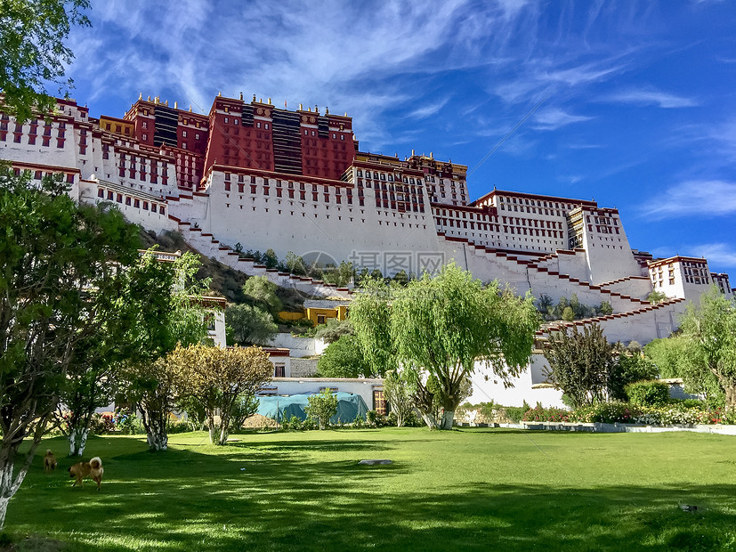 西藏著名旅游景点布达拉宫图片