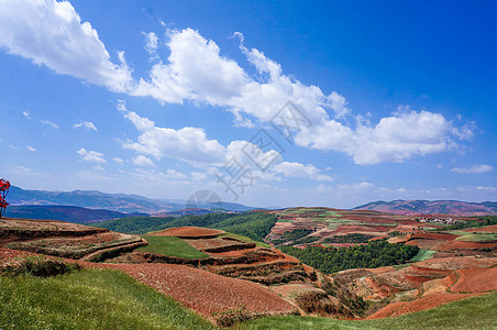 东川红土地自然调色板高清图片