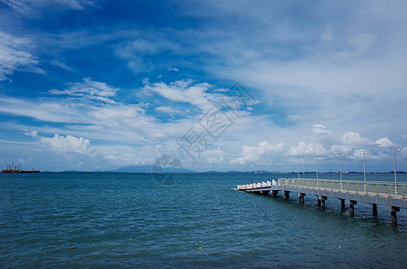 马来西亚槟城的海背景图片