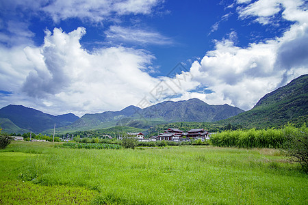 大理客栈大理丽江风景洱海拉市海花海背景