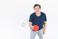 老年人运动乒乓球图片