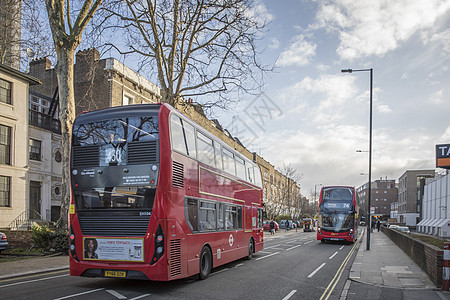 伦敦街景开车旅游高清图片