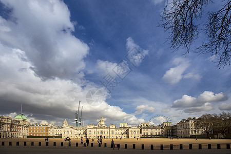 英国博物馆伦敦风光背景