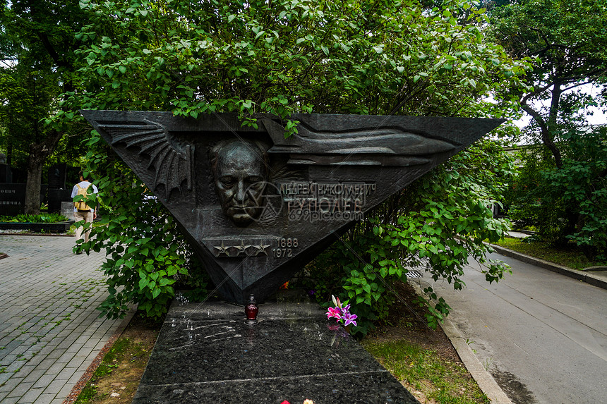 俄罗斯莫斯科新圣女公墓 图片