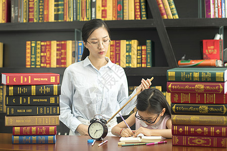 老师监督学习背景图片