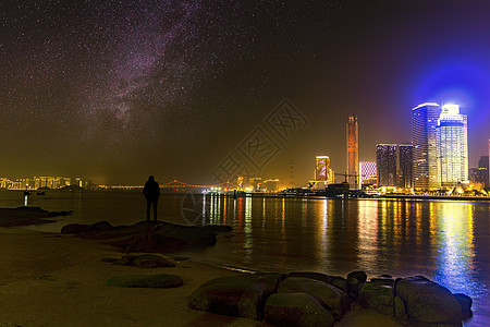 厦门鼓浪屿夜景图片