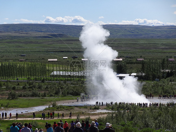 冰岛盖锡尔间歇喷泉图片