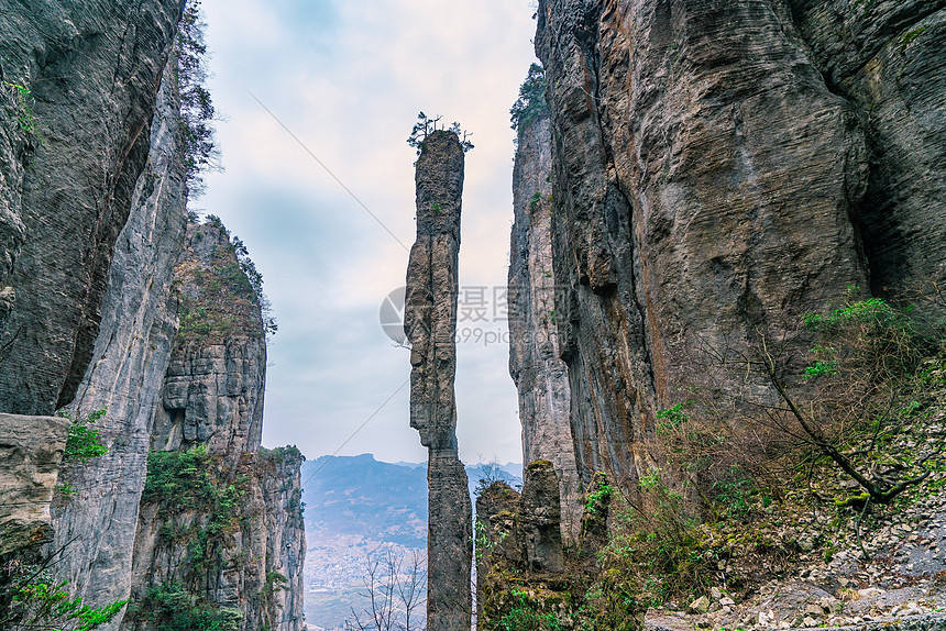 湖北恩施大峡谷景区风光图片