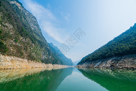 湖北恩施大清江景区风光背景图片