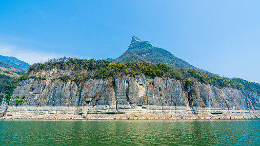 湖北恩施大清江景区风光背景图片