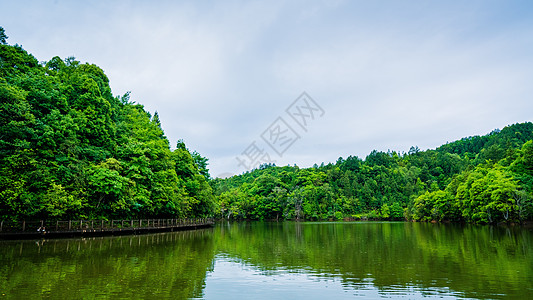 江西抚州资溪九龙湖景区高清图片