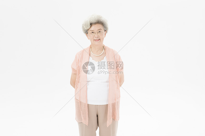 老年人奶奶形象图片