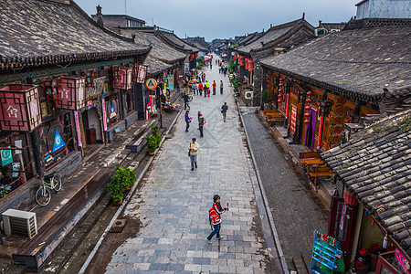 山西平遥古城旅游目的地高清图片素材